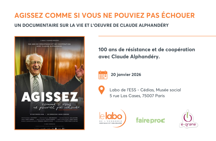 "Agissez comme si vous ne pouviez pas échouer" : diffusion au Labo de l'ESS !