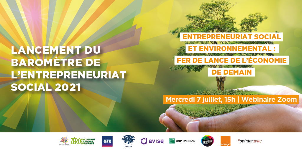 Webinaire de lancement du Baromètre de l’entrepreneuriat social 2021