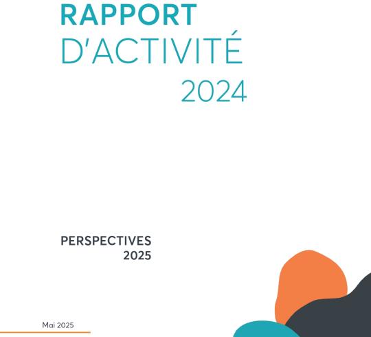 Couverture Rapport d'activité 2024