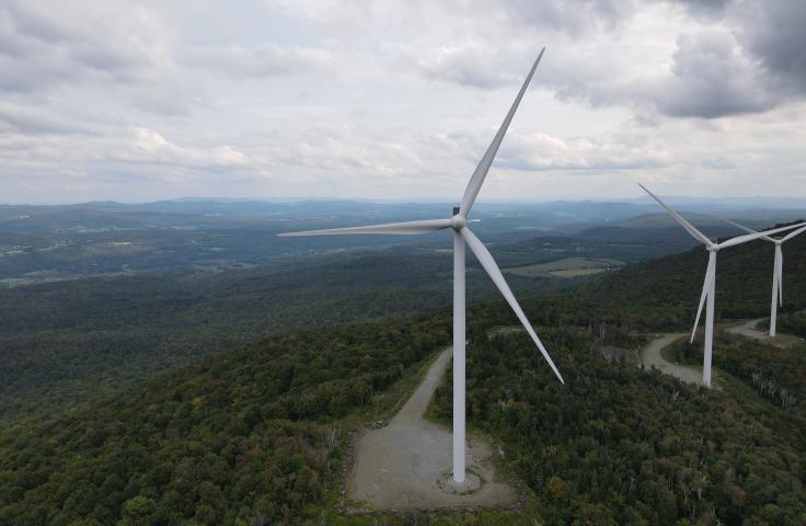 Eolienne en pays de Vilaine