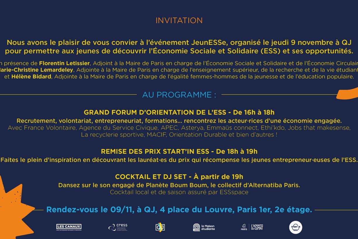 JeunESSe Invitation