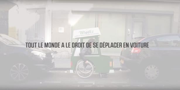 Visuel Wheeliz "Tout le monde a le droit de se déplacer en voiture"