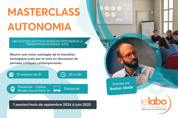 visuel Masterclass Autonomia 2024 - 2025